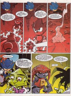 SONIC The HEDGEHOG Comic Book #139 October 2004 KNUCKLES & JULIE