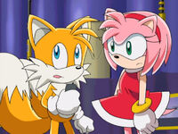 Tails And Amy Sonic X