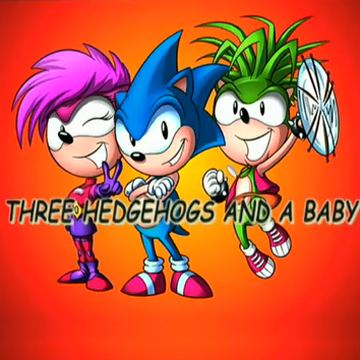 Three Hedgehogs And A Baby Sonic News Network Fandom