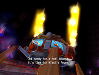 Eggman performing the Missile Fever.