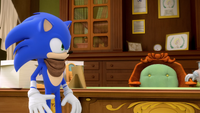 S1E32 Sonic mayor's desk