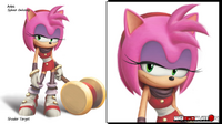 Early concept of Amy