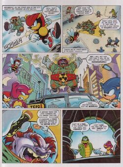 Sonic the Comic #97 VG ; Fleetway Quality, low grade comic Hedgehog