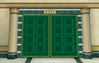 The exit