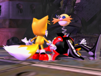 Tails suspecious Sonic Heroes