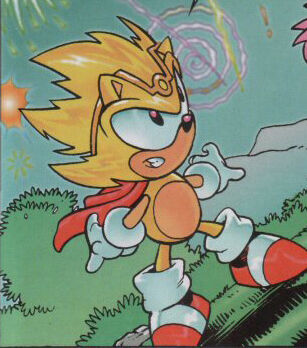 Super Sonic (Mirror Zone), Sonic Wiki Zone