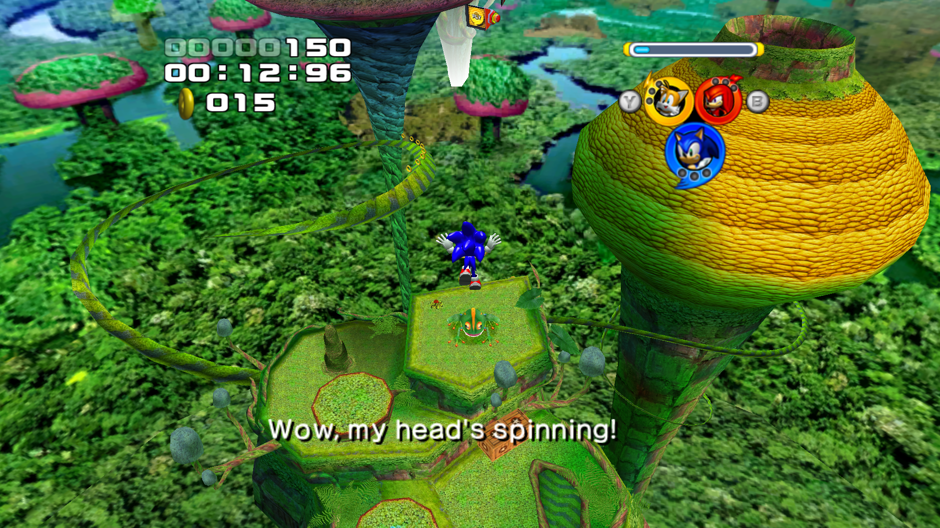 sonic heroes frog forest