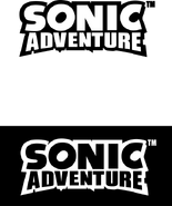 Sonic Adventure - black and white