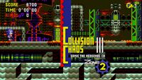 Sonic CD Mobile Sonic Collision Chaos Zone 2 Bad future 1