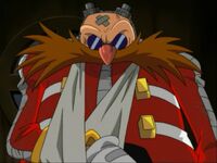 Sonic X Eggman injured