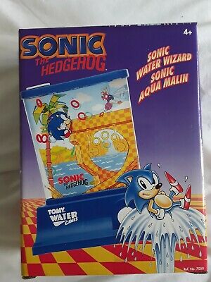 Tomy Sonic Hedgehog Classic Sonic Clear Action SEGA Toys R Us Mini Figure  2”