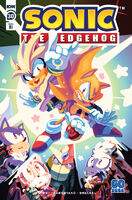 Sonic the Hedgehog #30 (August 2020). Art by Nathalie Fourdraine.