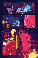 Page ninteen colors. Art by Evan Stanley. Colors by Reggie Graham.