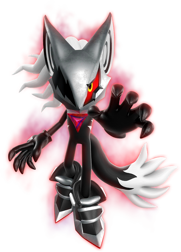 Sonic Shadow Silver em Poder Infinito