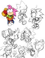 Sonic Mega Drive artwork 3