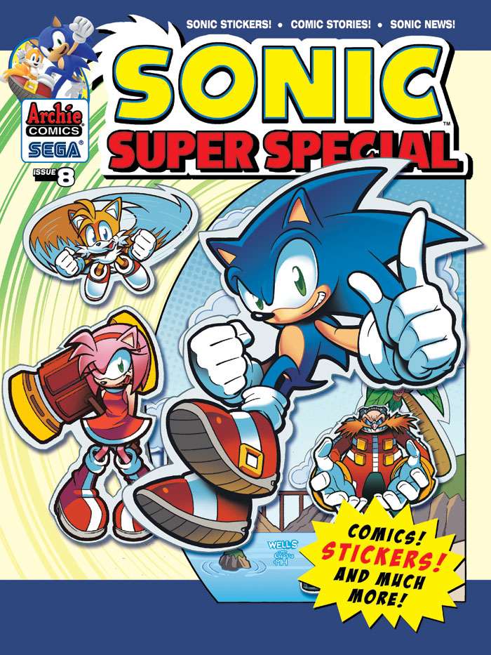 Sonic the Comic Issue 8, Sonic Wiki Zone