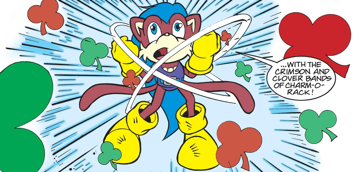 Crimson and Clover Charms of Charm-O-Rack | Sonic Wiki Zone | Fandom