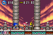 Gemerl vs sonic y amy en Altar Emerald