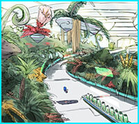 Concept of Botanical Kingdom.