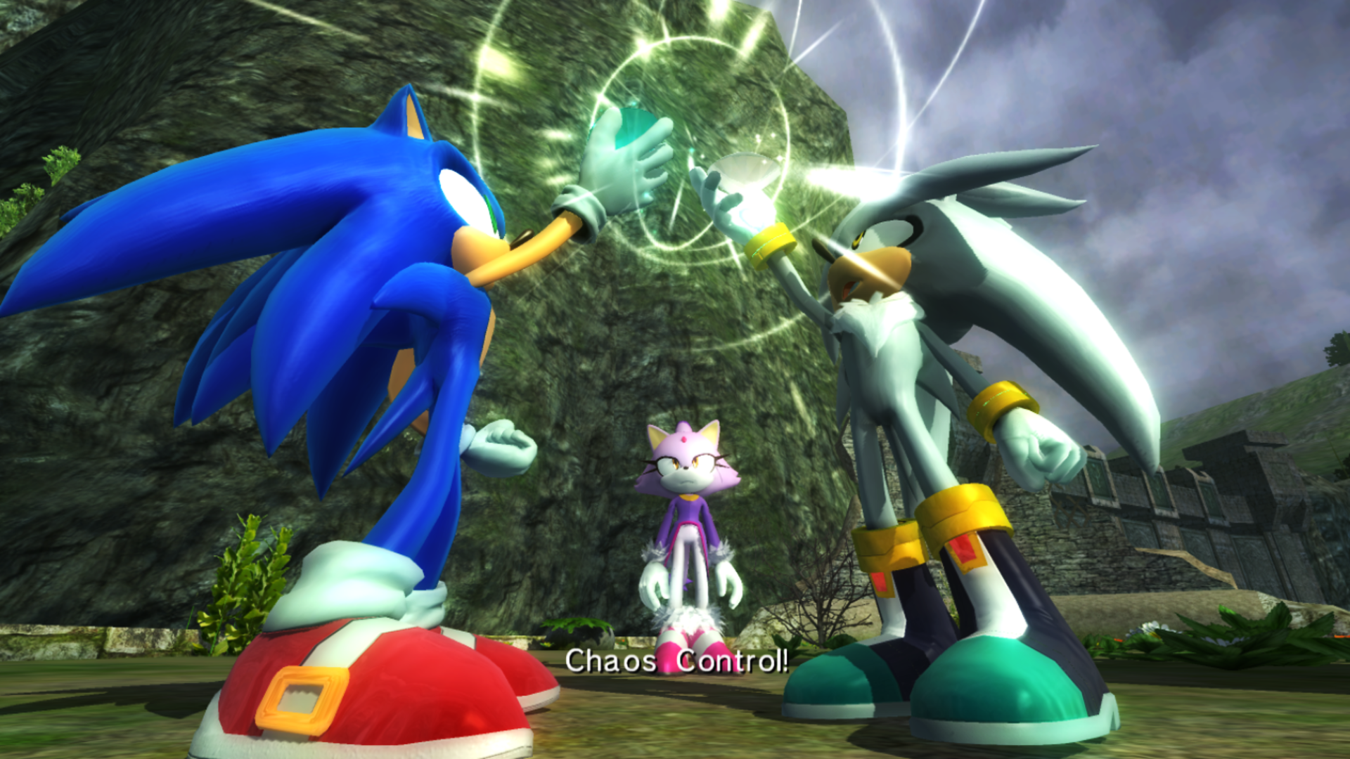 Sonic X  Sonic defeats Eggman with the power of chaos emeralds 