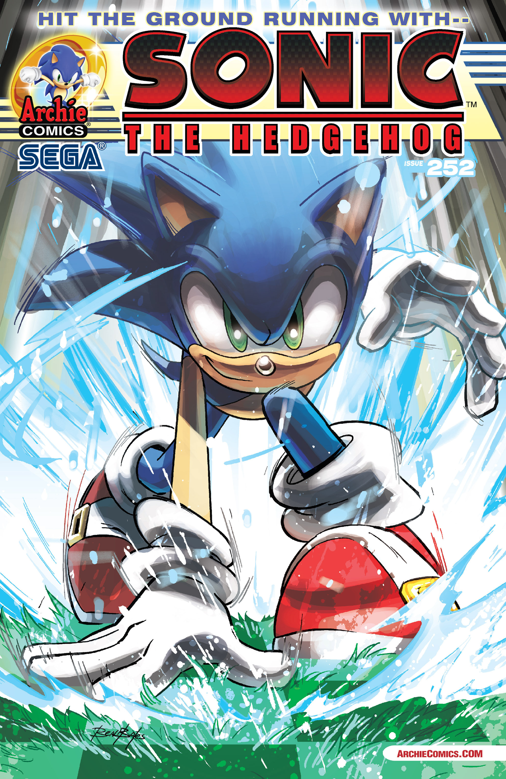 Sonic the Hedgehog (Sonic the Comic), Sonic Wiki Zone