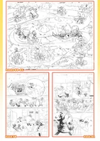 Concept panel sketches, from Sonic Boom Volume 2: Boom Shaka-laka.