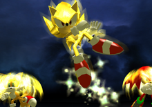 Team Super Sonic victory pose