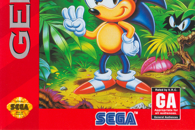 Sonic The Hedgehog Genesis Mega Drive Original #1751