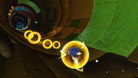 Thunder Shield in Sonic Lost World