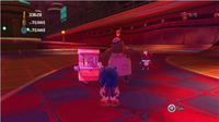 The Hot Dog Vendor in Eggmanland's Town Stage on the Xbox 360/PlayStation 3 version of Sonic Unleashed.
