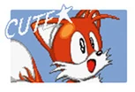 Artwork of Tails from the Japanese manual of Sonic Drift 2