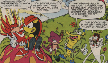 Mighty the Armadillo (Archie), Sonic Wiki Zone