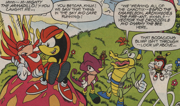 Sonic The Hedgeblog — Mighty's lost it, from Archie's 'Sonic The