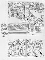 Page 1. Art by Ken Penders and Mike Kanterovich.