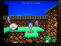 Two Tridrills in Jade Gully Zone Act 2, directly from POV's 714 prototype where they do not move, from Sonic X-treme