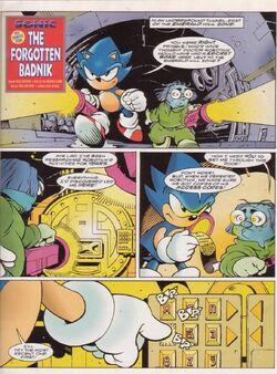 This panel from a 1996 Sonic Comic (Fleetway). : r/agedlikewine