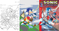 Sonic the hedgehog 277 cover flats by floresjessica-d989bvj