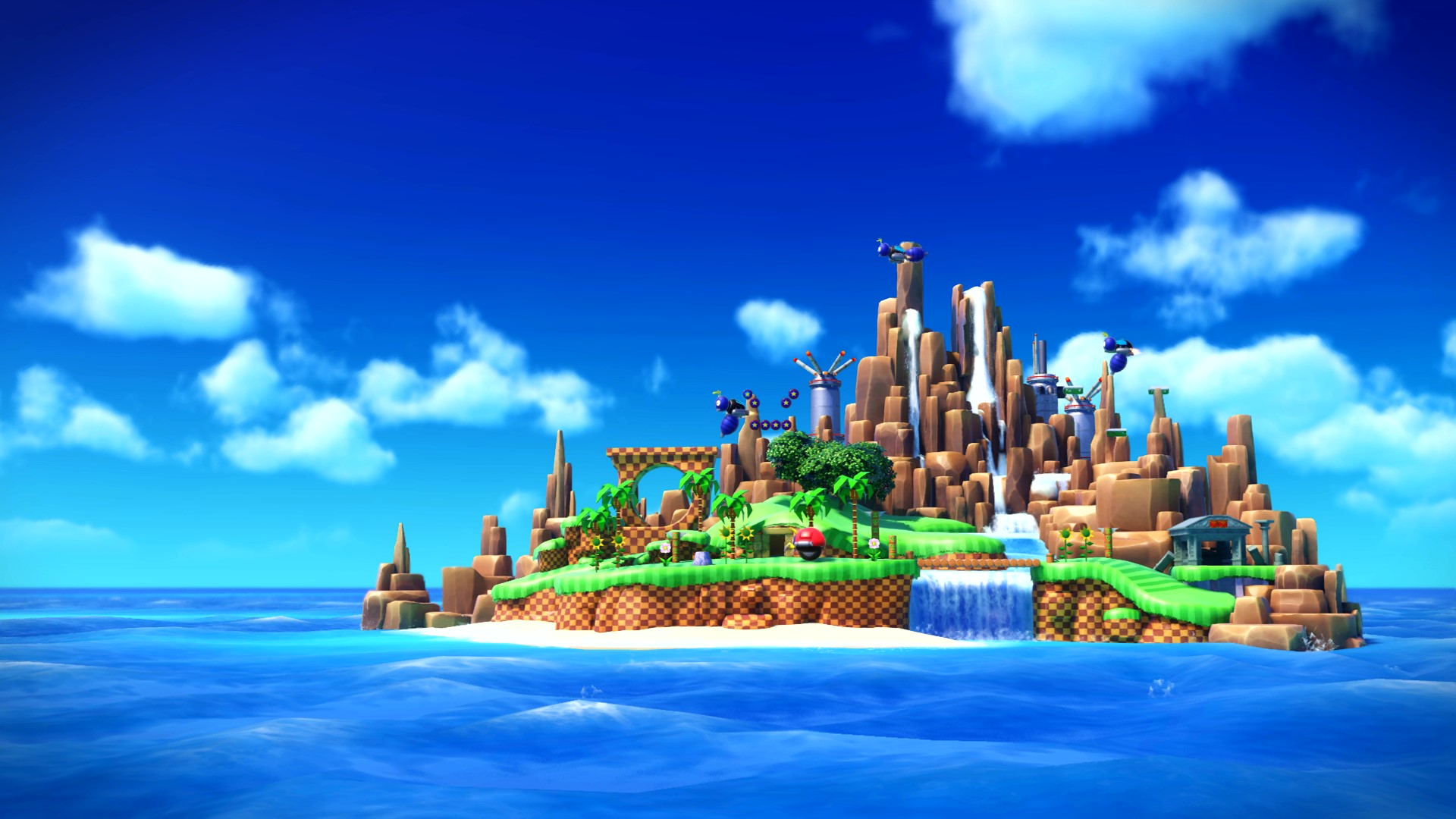 Green Hill Zone (Sonic Jump) (2012), Sonic Wiki Zone