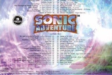 Sonic Adventure: Songs With Attitude Vocal Mini-Album | Sonic Wiki