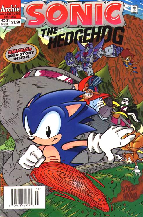 Sonic HQ: Project Sonic - The Comic Scans Page