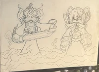 Concept artwork for post-Xorda Dark Legionnaires. Art by Jonathan Gray.