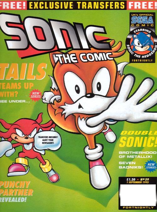 Sonic The Comic CD : Nigel Kitching, Fleetway, SEGA : Free