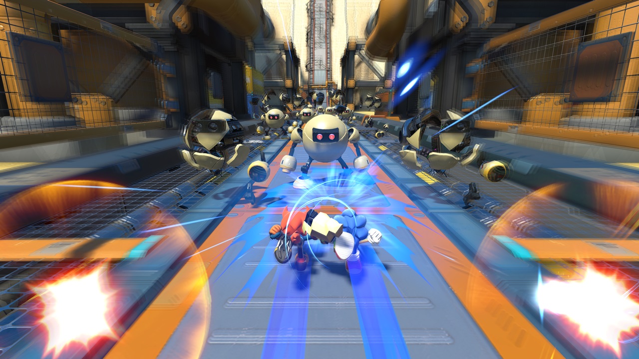 Sonic forces double boost with freedom planet