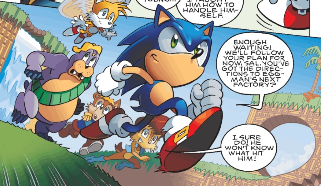 Sonic the Hedgehog (comic strip), Sonic Wiki Zone