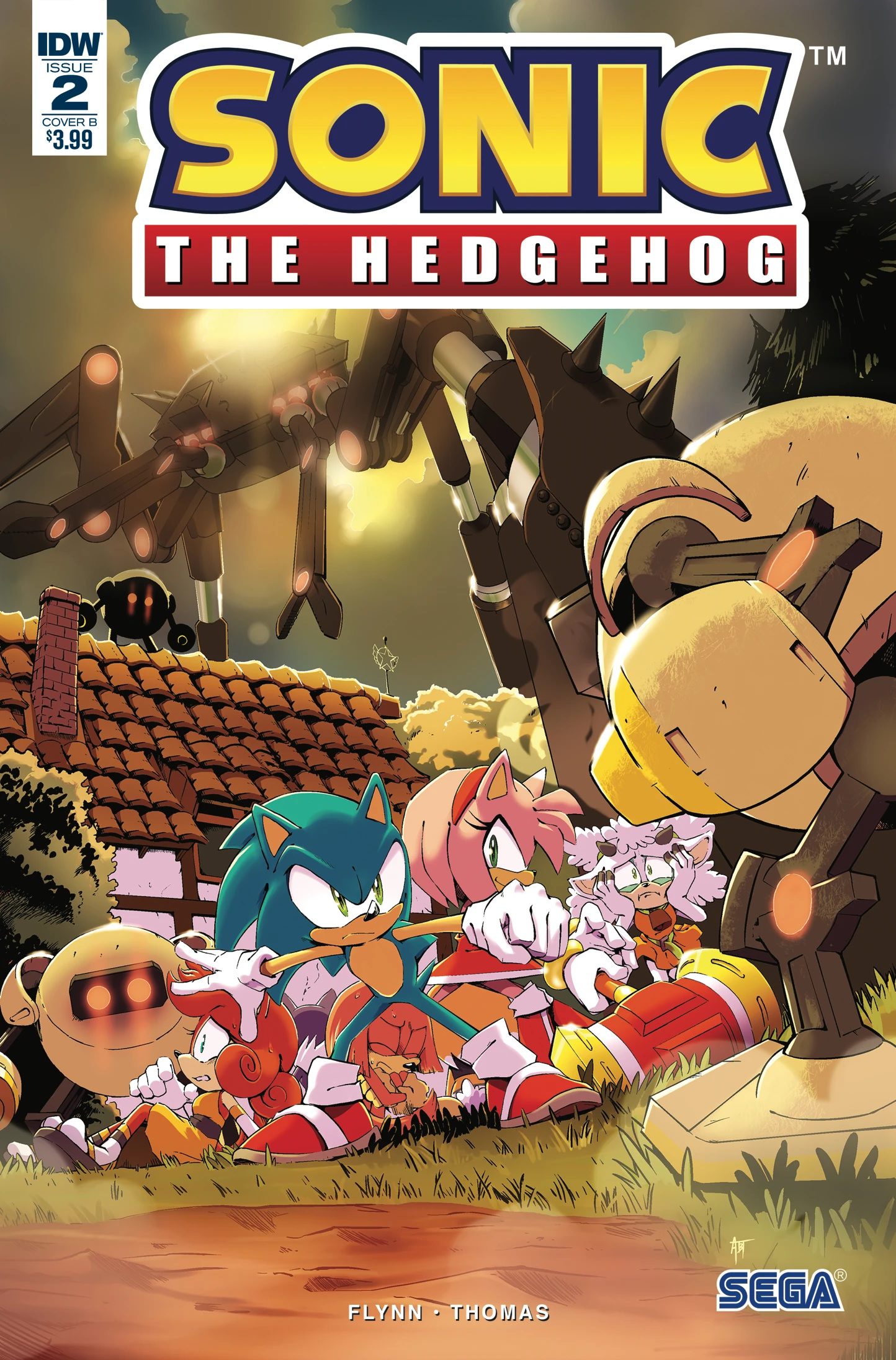 sonic idw 2