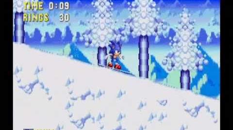 Sonic 3 & Knuckles Ice Cap Act 1 (Sonic)