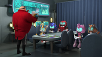 Eggman and Team Cybonic disccusion