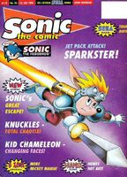 Sonic the Comic #55 (July 1995). Art by Keith Page.