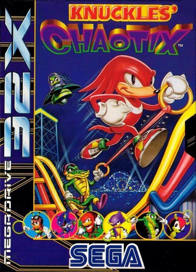 Sega Genesis / 32X - Knuckles' Chaotix (32X) - Mighty the Armadillo - The  Spriters Resource