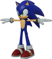 Sonic 06 Model Sonic